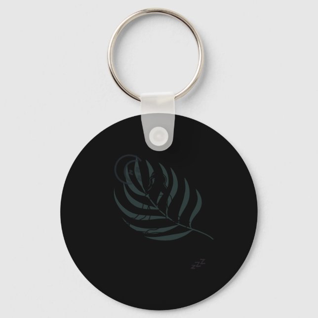 Mindfulness Level Expert Napper Sticker  Key Ring (Front)
