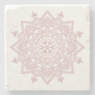 Mindfulness Mandala Design Coasters