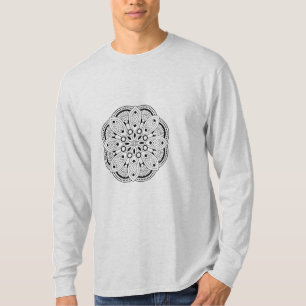 Mindfulness Mandala Design T-Shirt