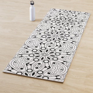 Mindfulness Mandala Design Yoga Mat