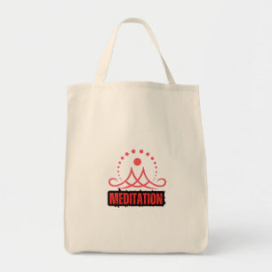 Mindfulness Meditation Tote Bag