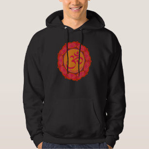 Mindfulness Om Ohm Mandala Buddhism Yoga Meditatio Hoodie