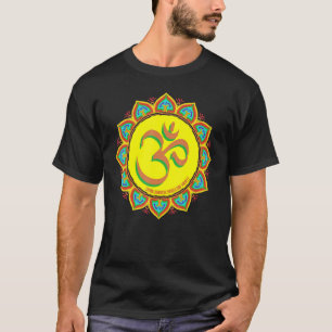 Mindfulness Om Ohm Mandala Buddhism Yoga Meditatio T-Shirt