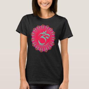 Mindfulness Om Ohm Mandala Buddhism Yoga Meditatio T-Shirt