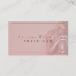 Mindfulness Peaceful Healing Buddha Business Card