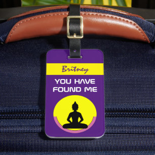 Mindfulness & Personalised Bag Attention Tag