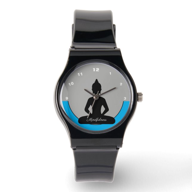 Mindfulness with Buddha Mind /Meditation & Yoga Watch (Front)