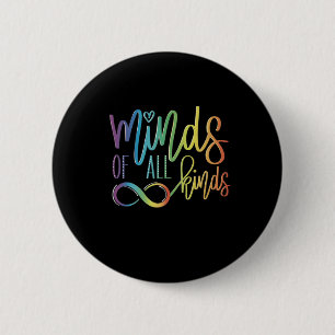 Minds Of All Kinds 6 Cm Round Badge