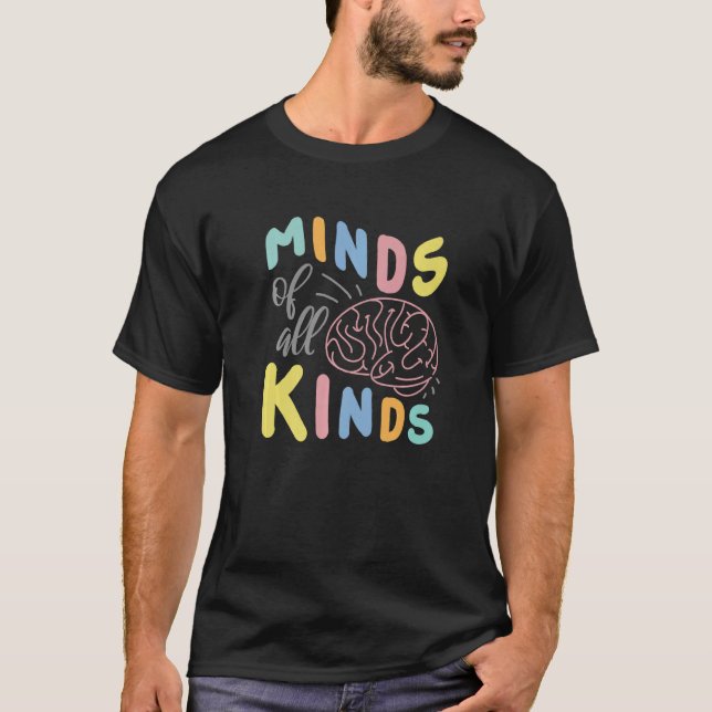 Minds Of All Kinds Behaviour Therapist   T-Shirt (Front)