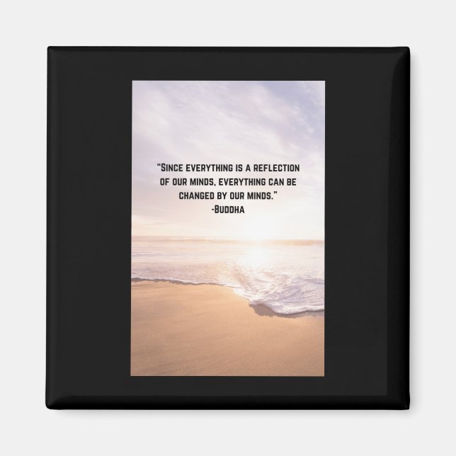 Minds Shape Worlds Power Of Perception Sticker  Magnet (Front)