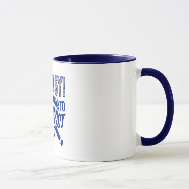 Minds to Twist mug - choose style & colour (Right)