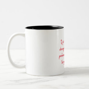 Mindset Change Two-Tone Coffee Mug