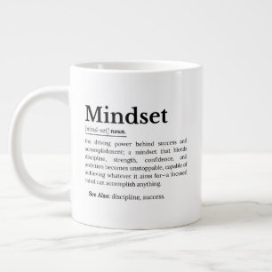 Mindset Definition Large Coffee Mug