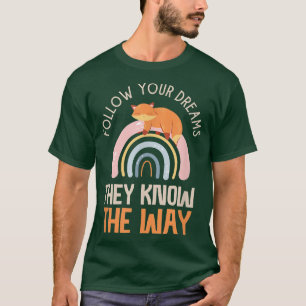 Mindset Dream Bohemian Rainbow Inspirational Fo Lo T-Shirt