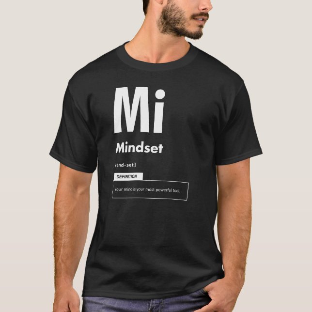Mindset - Element Of Success - Motivational T-Shirt (Front)