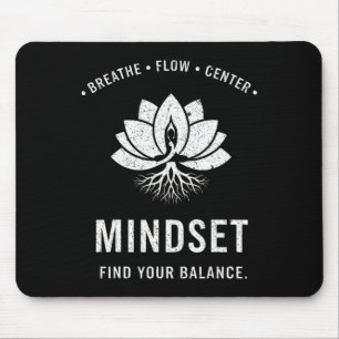 Mindset Find Your Lance Yoga Meditation _1 Mouse Pad