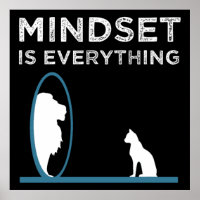 Mindset Is Everything Motivational Quote
