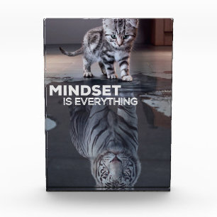 mindset is everything poster photo block
