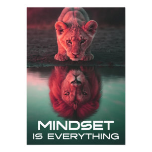 Mindset Is Everything – Unlock Your Full Potential Photo Print