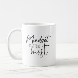 Mindset Matters, Hustle Success Gym Motivation Coffee Mug
