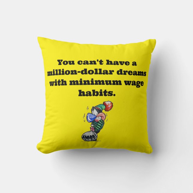 Mindset Pillow (Front)