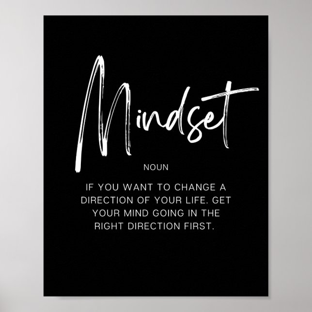 Mindset Poster (Front)