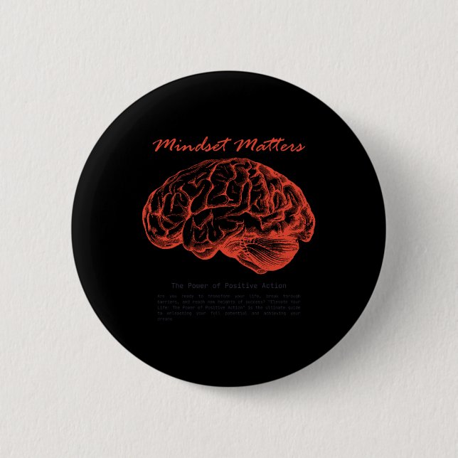 Mindset S Creative S Design Sticker  6 Cm Round Badge (Front)