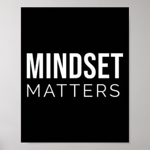 Mindset S Motivational Entrepreneur Slogan Quote T Poster