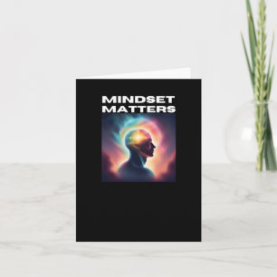 Mindset S Sticker  Card