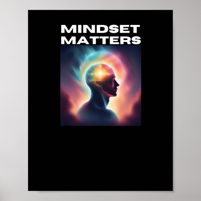 Mindset S Sticker  Poster (Front)