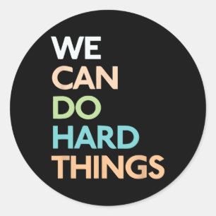 Mindset Teacher Quotes Motivational Sayings Teachi Classic Round Sticker