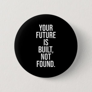 Mindset Wisdom Motivational Saying 6 Cm Round Badge