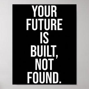 Mindset Wisdom Motivational Saying Poster