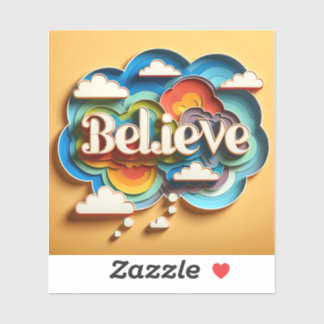 MindSphere: Believe in Living Colour Sticker