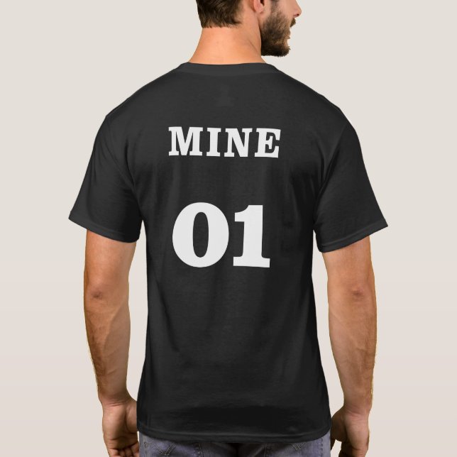 MINE 01. MINE 02. T-Shirt (Back)