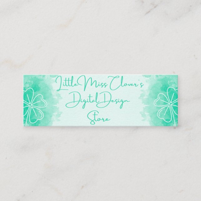 mine mini business card (Front)