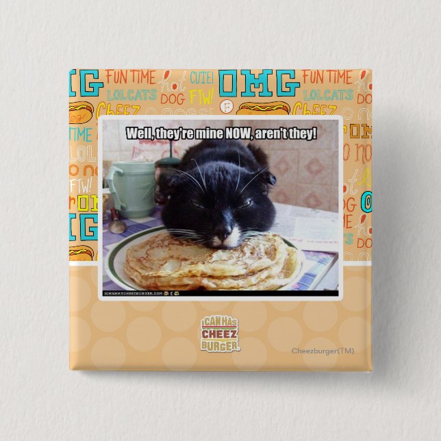 Mine now 15 cm square badge (Front)