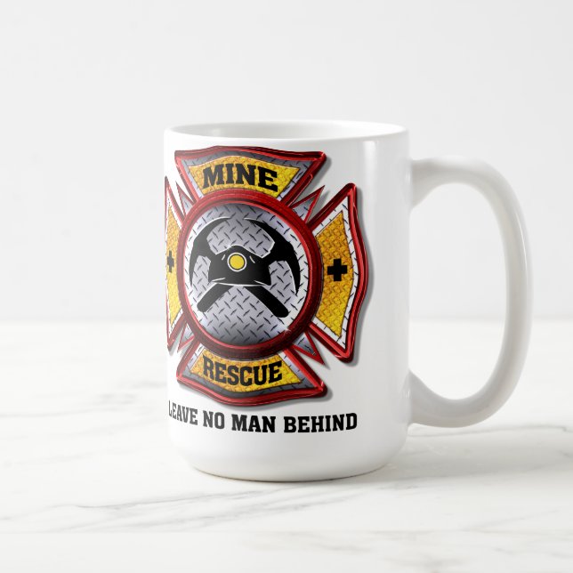 MINE RESCUE COFFEE MUG (Right)
