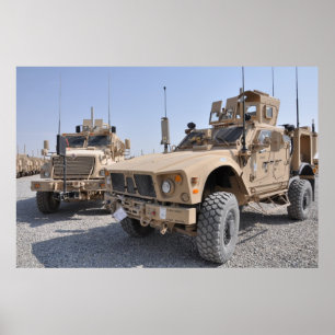 Mine Resistant Ambush Protected Vehicles Poster