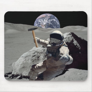 Mine The Moon Mouse Pad