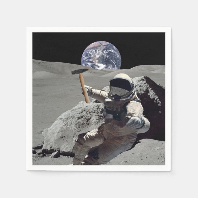 Mine The Moon Napkin (Front)