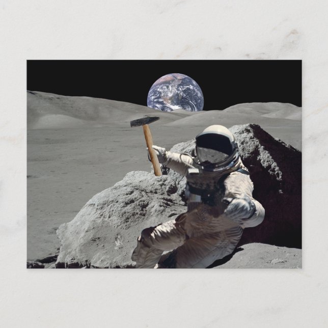 Mine The Moon Postcard (Front)