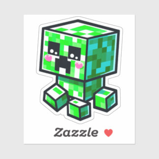 Minecraft, Cute Creeper, Minecrafter, Chibi Kawaii