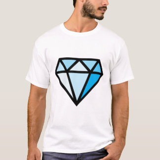 Minecraft Diamond Sticker T-Shirt
