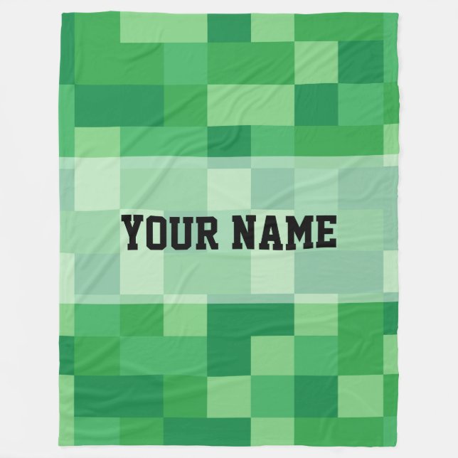 Minecraft Personalized Blanket (Front)