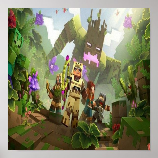 Minecraftdungeons Poster (Front)