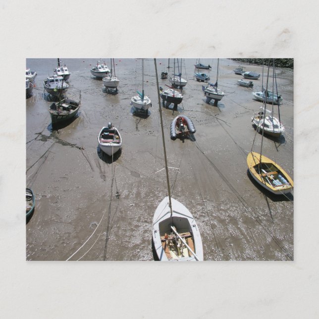 Minehead harbour, Somerset, UK Postcard (Front)