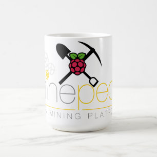Minepeon & Raspberry Pi Coffee Mug