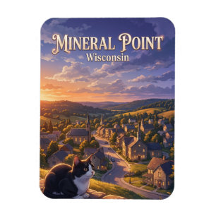 Mineral Point, Wisconsin USA Magnet