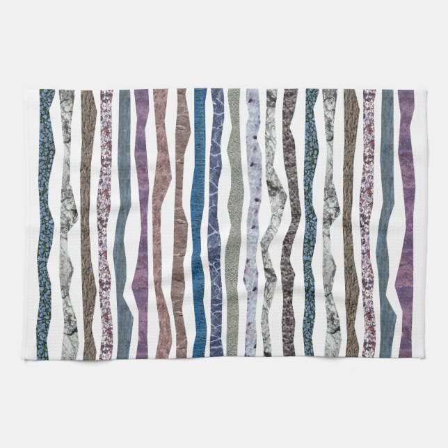 Mineral Stripes Tea Towel (Horizontal)